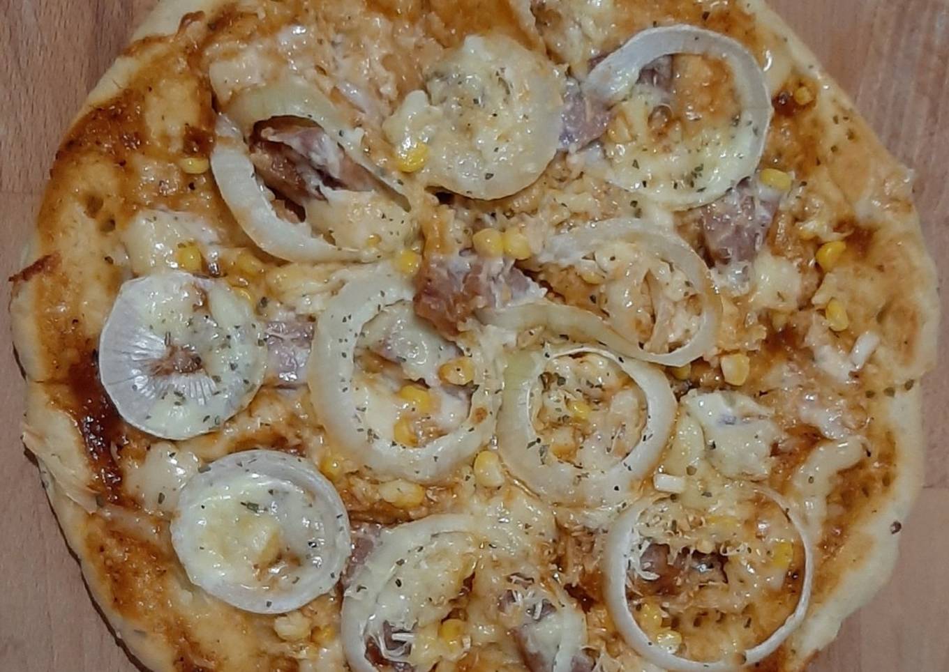 Smoke Beef Corn Pizza