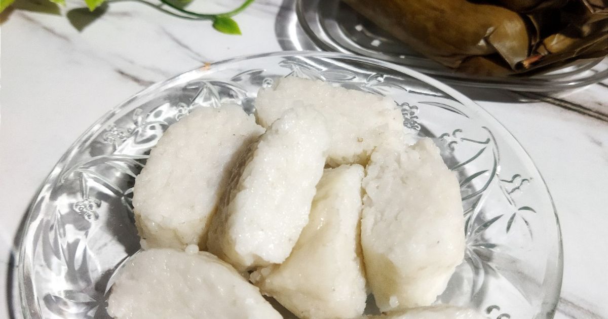 Lontong Daun Pisang Simple