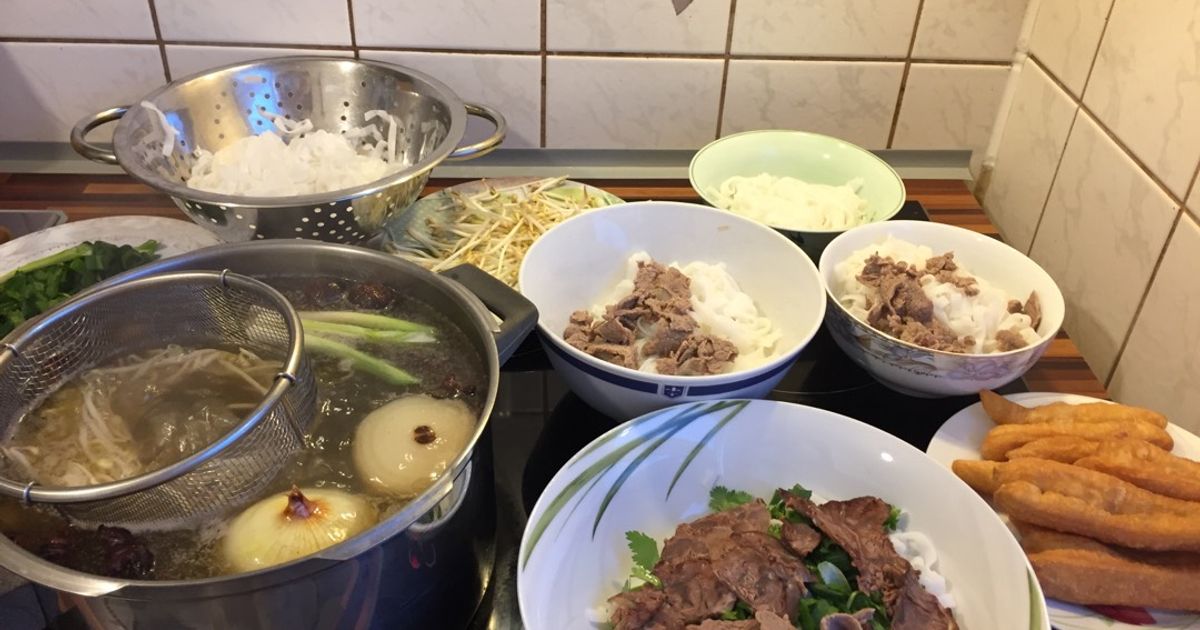 Beef Pho Broth Recipe By Quỳnh Hương