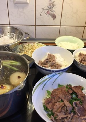 A picture of Beef Pho Broth.