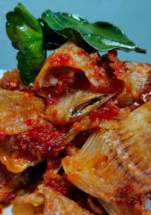 Foto resep Ikan Asin Balado