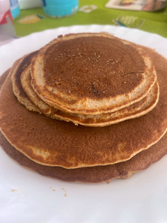 Una foto de Tortitas de avena y canela
