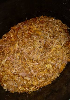 A picture of Crockpot Sweet Pulled Pork.