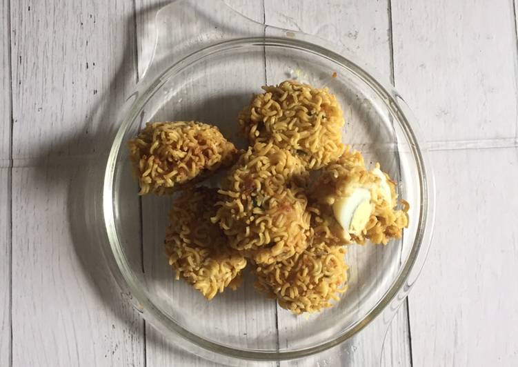 Tahu goreng kribo isi telur puyuh