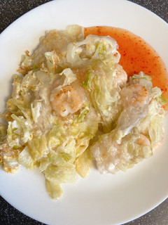 蝦仁煎|木薯粉 的食譜成品照片
