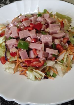 Una foto de Ensalada de jamón york en 11 minutos