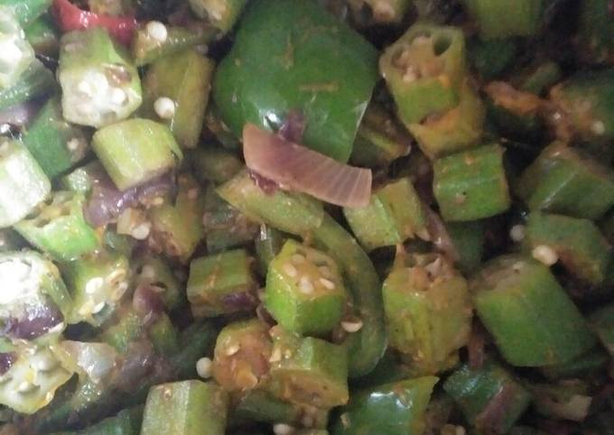 Fried okra