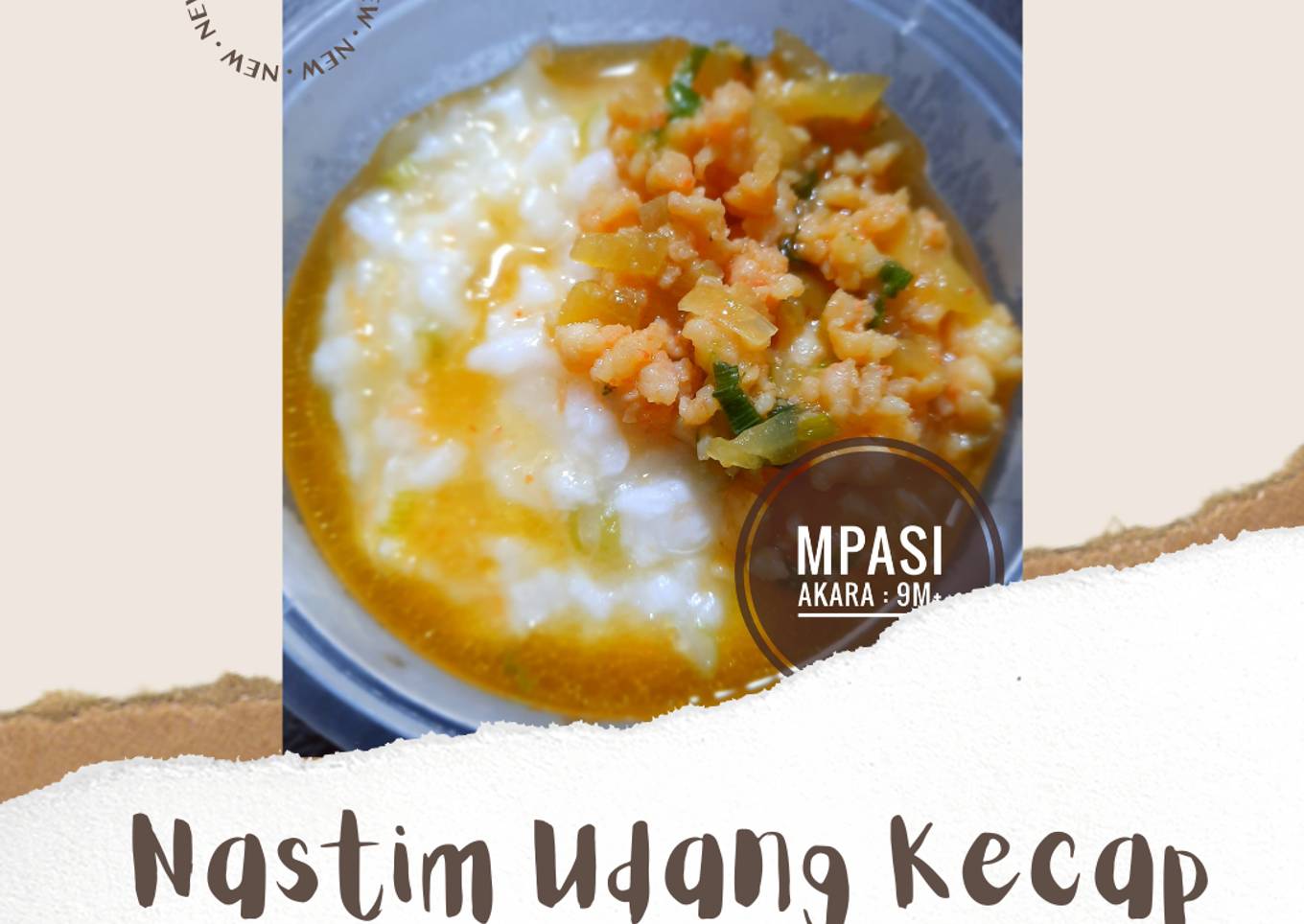 MPASI 9M+ : Nastim Udang Kecap 🦐
