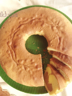 Foto resep Marble cake atau kue marmer