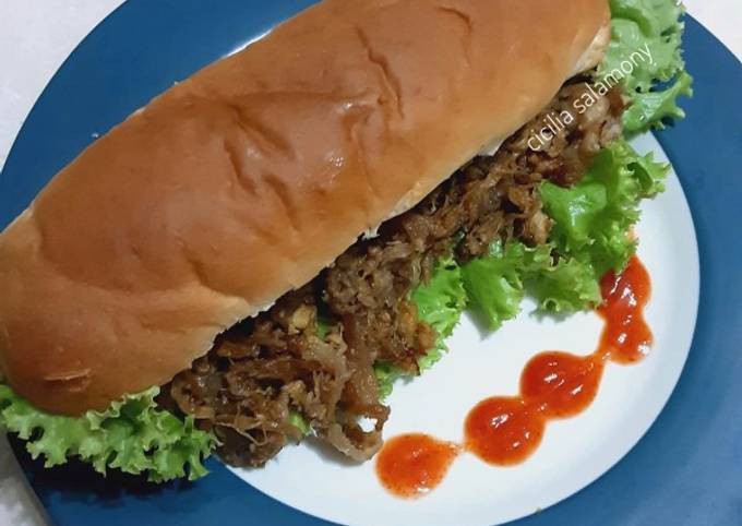 Cara Gampang Membuat Orak-Arik Telur Daging Slice, Lezat Sekali