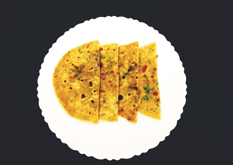 Soppu Paratha /Dill Leaves Paratha