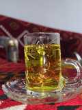 شاي حبق بالزعفران😴