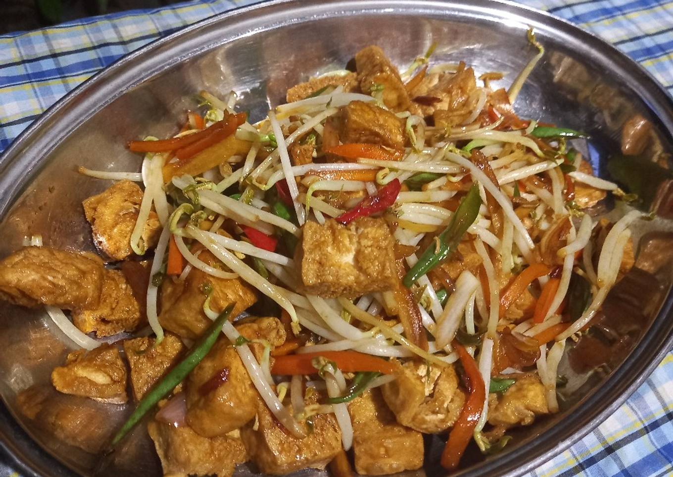 Tumis Tahu Tauge dan Teman-teman