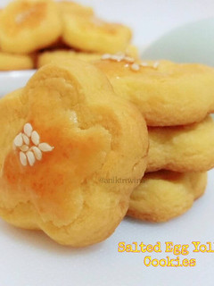 Foto resep Salted Egg Yolk Cookies