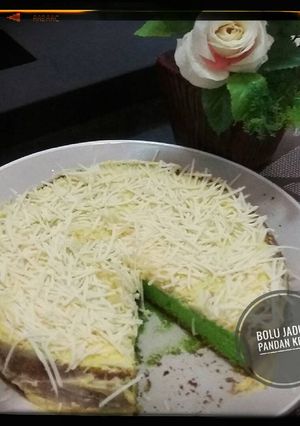 Foto resep Bolu jadul pandan keju