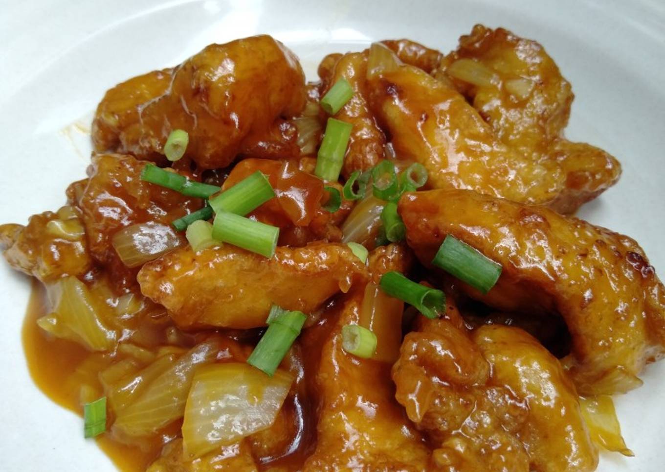 Ayam Goreng Saos Jeruk