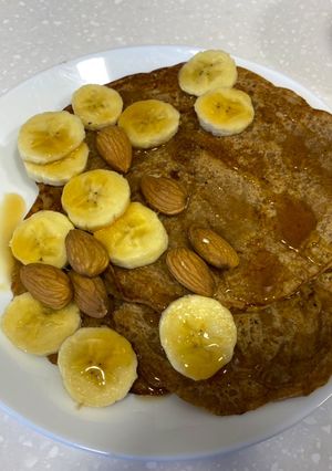 صورة لوصفة بان كيك نباتي