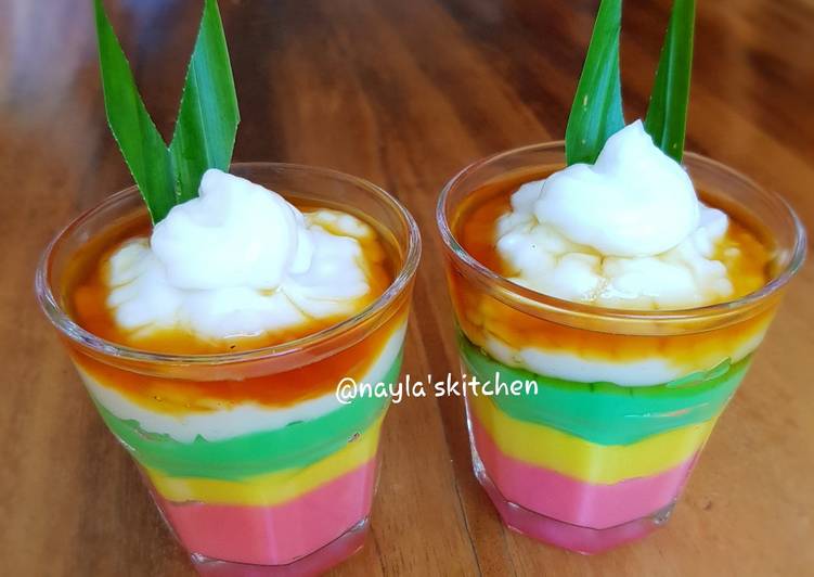 Resep Bubur Sumsum Pelangi Anti Gagal