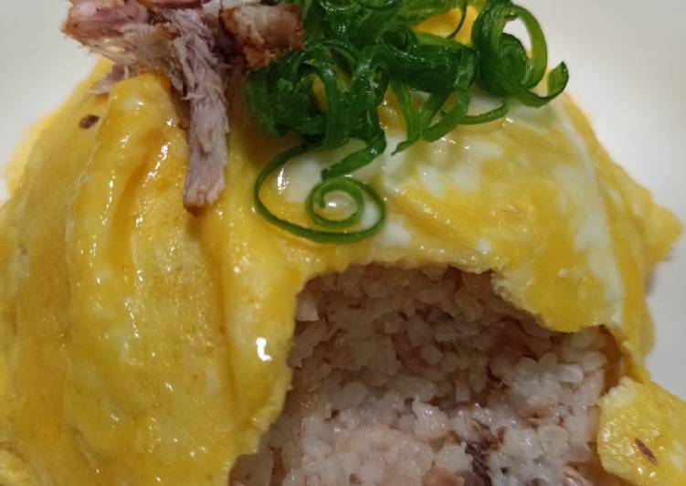 NASI GORENG ALA KOREA 😍 plus scramble egg