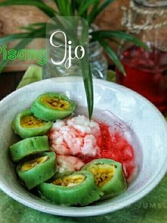 Foto resep Es Pisang Ijo🍌