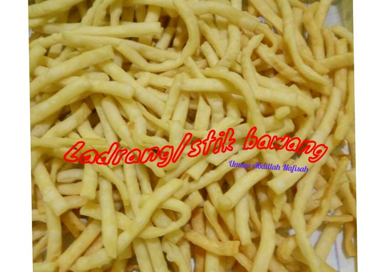 Resep Ladrang /stik bawang merah Anti Gagal