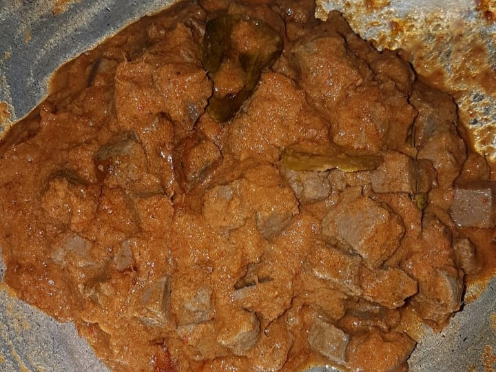 Bagaimana Menyiapkan Hati sapi bumbu rendang, Bikin Ngiler