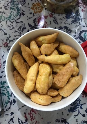 Foto resep Soes kering keju cemilan MPASI