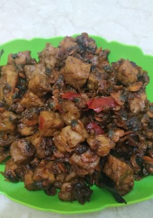 Foto resep Kerang plus tempe Bumbu Kecap endul menul menul 🐚