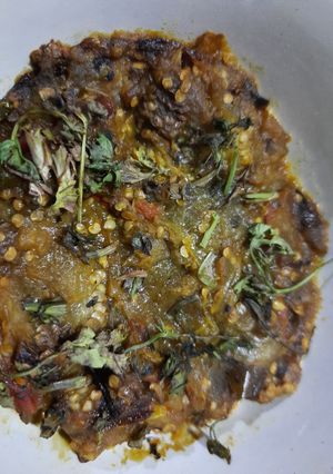 বেগুন ভর্তা (Begun bharta recipe in Bengali) রেসিপির প্রধান ছবি