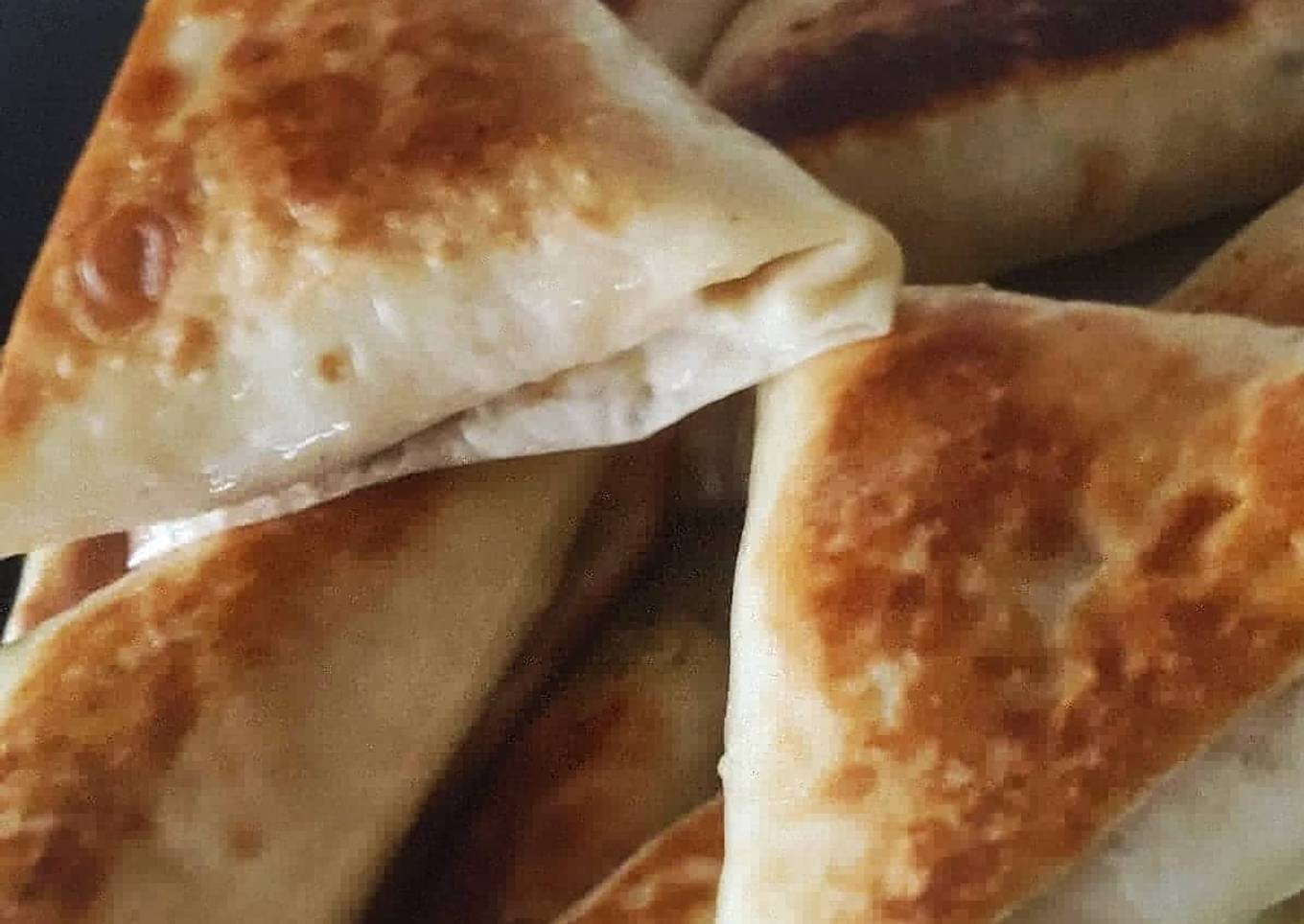Tacos façon brick aux poulets curry