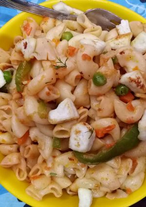 A picture of Tofu macaroni.