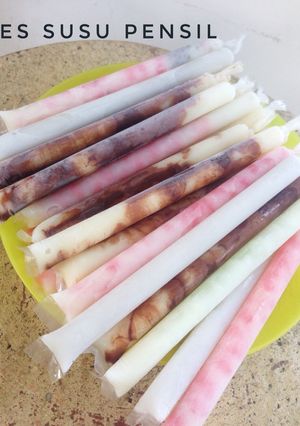 Foto resep Es Susu Pensil