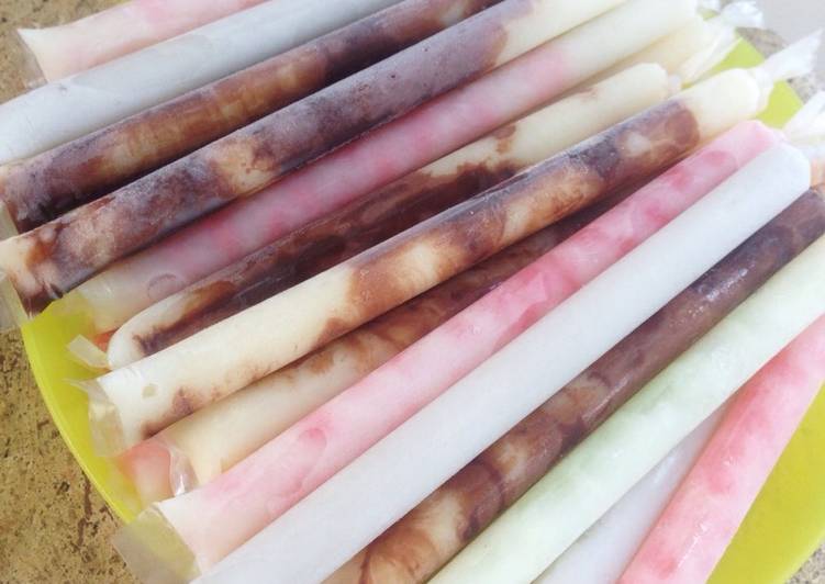 Resep Es Susu Pensil Anti Gagal