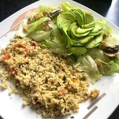 Una foto de Ensalada con tabulé