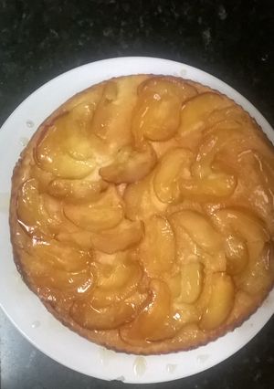 Una foto de Torta de manzanas