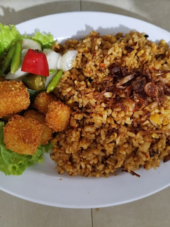 Foto resep Nasi goreng chicken nugget bite