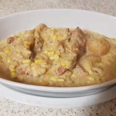 A picture of Chicken & Sweet Corn Stew 😀.