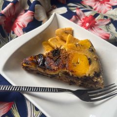 A picture of Plantain cake 🍰.