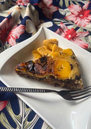 A picture of Plantain cake 🍰.
