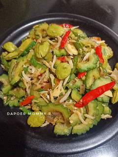 Foto resep Oseng Pare Teri Pete