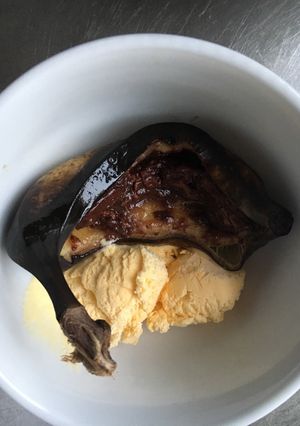 A picture of Chocolate Baked Banana.