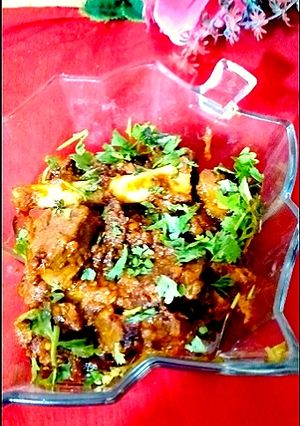 A picture of Chapata Gosht.