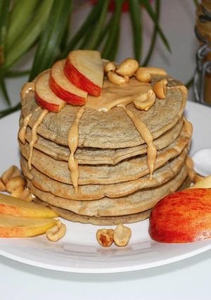 Une photo de Healthy pancakes