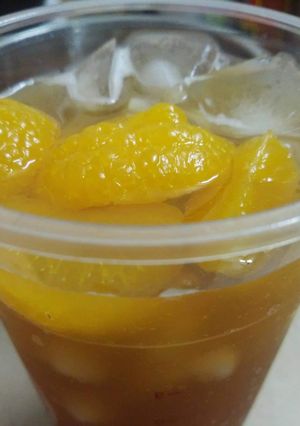 Hình của món Trà quýt bạc hà.