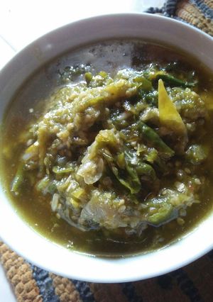 Foto resep Sambal ijo padang enak simple cepat