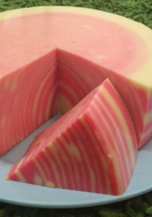 Foto resep Puding roti zebra