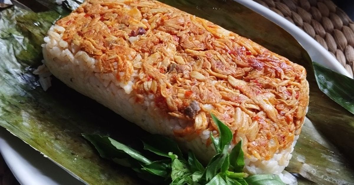 Nasi Bakar Ayam Suwir