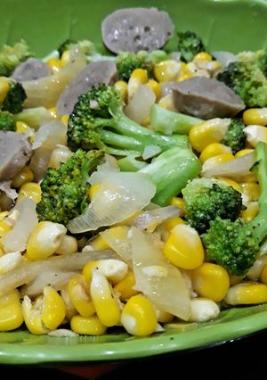 Foto resep Tumis Brokoli Jagung Simple