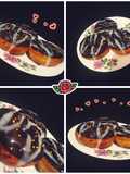دونات مغطاه بالشوكولاته 🍩✨
