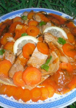 Foto de Carne da pá assada no tacho com cerveja